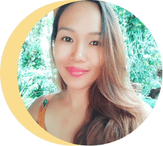 Landing page testimonial user Christine